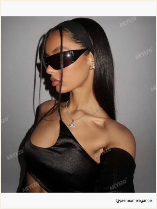 Oversized Y2K Wrap Around Shield Sunglasses Unisex Retro Big Frame main image 7